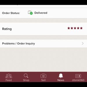 Some of my ratings on items people have bought❤️